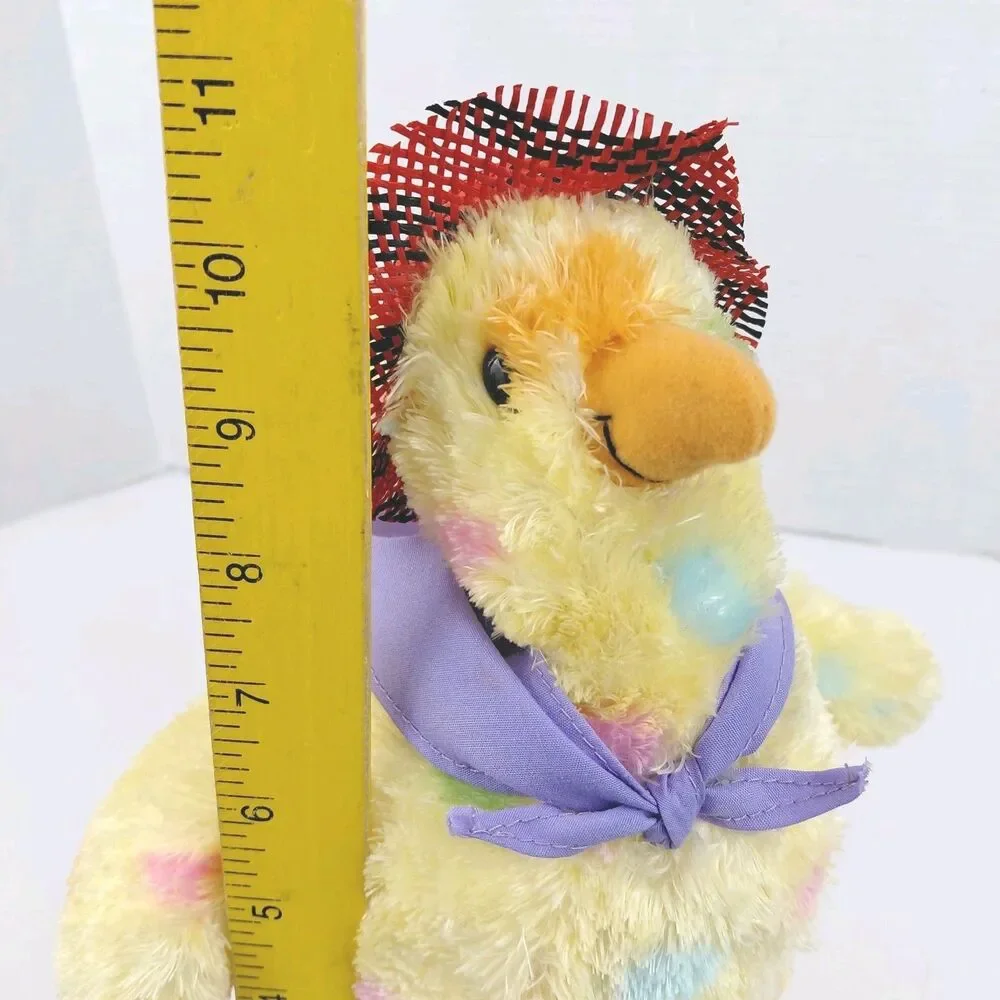 Hallmark Singing Chicken Egg Laying Hen Singing Dancing Plush Easter 2 Eggs